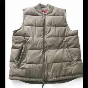 Men’s beige vest